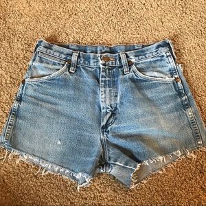 Wrangler denim shorts
